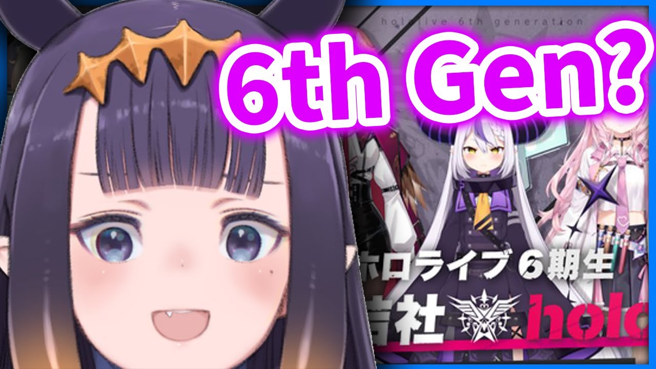 Ina Reacts and Comments on 6th Gen Talents【Ninomae Ina'nis / HololiveEN】