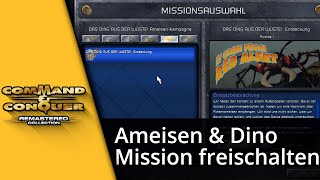 Command and Conquer Dino & Ameisen Mission freischalten ✅ Tutorial