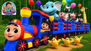 Train Choo Choo Song | Find the Animal + More Lalafun Nursery Rhymes & Kids Songs