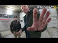 Drunk Driver Runs Red Light and Hits Curb In Front of the Police