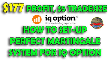 HOW TO SET UP PERFECT MARTINGALE  SYSTEM FOR IQ OPTION
