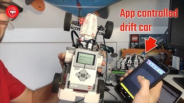How to program an EV3 LEGO race car for remote control with an Android app.