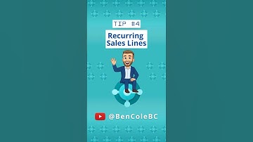 BC Tip #4  - Recurring Sales Lines