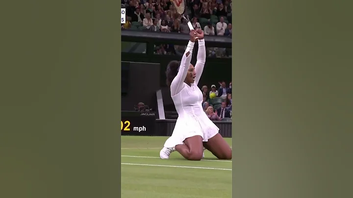 Serena Williams' Stunning Drop Shot