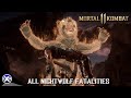 Mortal Kombat 11 -  All Nightwolf&#39;s Fatalities