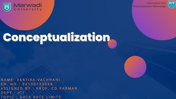 Chapter 3 Data and Signals | Conceptualization on Data Rate Limits