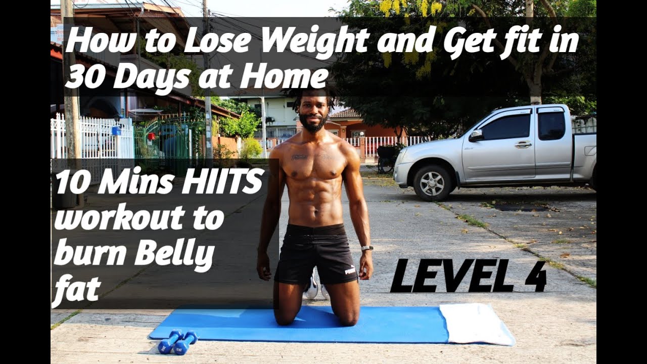 LEVEL 4 Workout on How to Lose Weight and Get Fit at Home with ...
