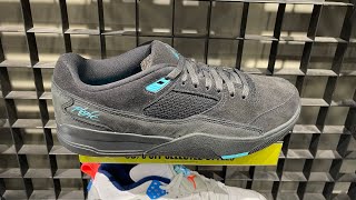 Jordan Flight Court (Black/ Anthracite/ Gamma Blue) - Style Code: HF3255-040