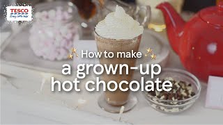 Watch our easy tutorial and learn how to make a delicious hot chocolate station in minutes just by raiding the kitchen cupboards.