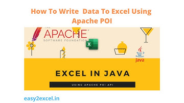 How To Write Data To Excel Using Apache POI