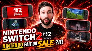 Nintendo SWITCH 2 : NINTENDO FAIT DU SALE ?! 😱🔥