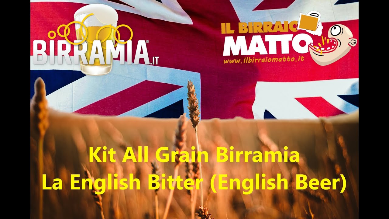 Birra fatta in casa Kit All Grain Birramia English Bitter (English