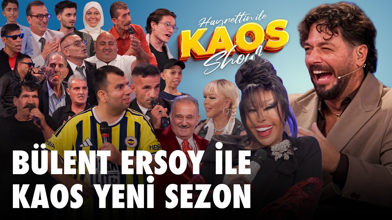 Hayrettin ile Kaos Show - 3.Sezon 1.Bölüm | Bülent Ersoy ile Kaos Yeni Sezon