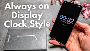Change Always On Display Clock Style & Size - Samsung Galaxy S25 / S25 Ultra / S25+