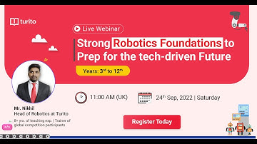 Learn Robotics With Live Examples | Strengthen Your Foundation | Turito