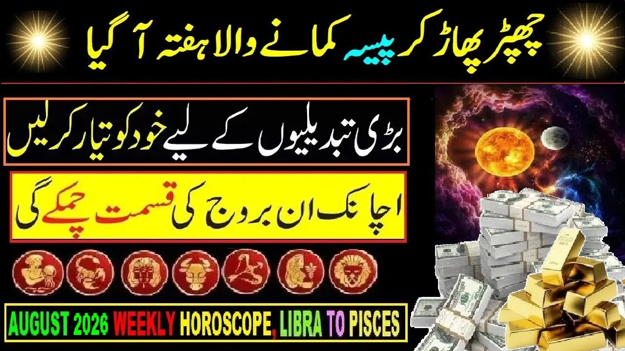 Weekly Horoscope Libra, Scorpio, Sagittarius, Capricorn, Aquarius, Pisces, 12th Jan to 18th Jan 2026