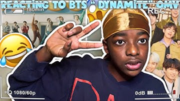 BTS “dynamite” Official Music Video (B-Side)- Reaction