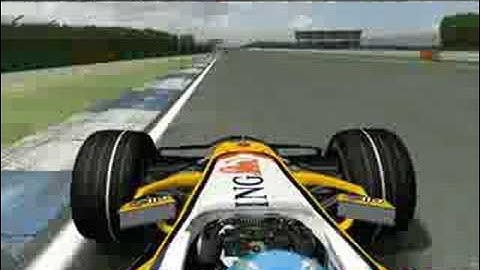 rFactor - Hockenheim - Alemania - 2008 - Onboard