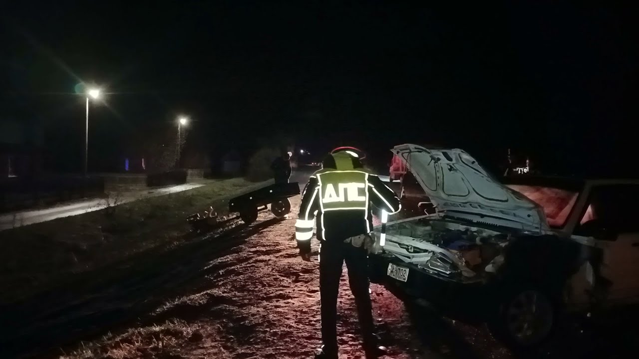 Мотоблок в ночи убивает