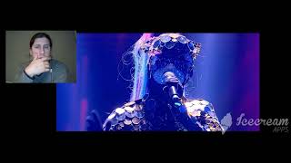 Superhero -Sama Nainen by Chisu Masked Singer Suomi reaction