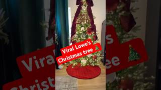 The New Kensington Christmas tree from Lowe’s is back in stock 🫶🏼🎄 @lowes