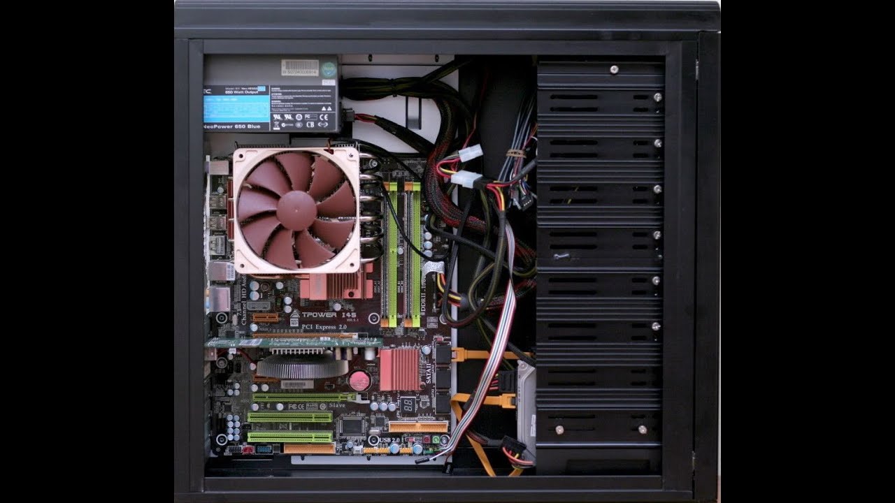 Простой ремонт компьютера - YouTube