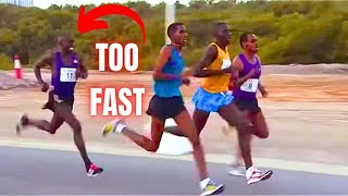 When The PACER Can't Keep Up With The Race (Insane Half Marathon)