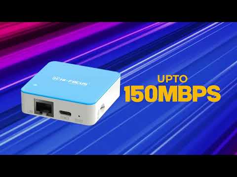 HI-FOCUS 4G Wireless Router / Best 5g 4g sim support WIFI router in India - video from Hi-FOCUS