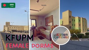 Inside KFUPM Female Dorms 🏡 | A Day in Student Housing (Saudi Arabia) 🇸🇦🇧🇩