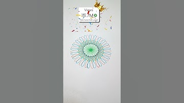Elegant spirograph Tools Draw,  Draw, #spirograph #art #drawing #trending #shorts #video #craft #yt