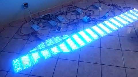 PIC32MZ 3600 RGB WS2812B LEDs at 15FPS (beta 1)