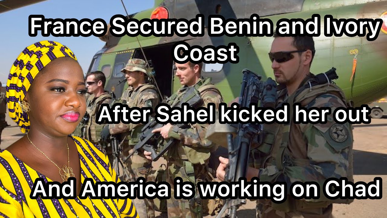 France 🇫🇷 Secured 2 military bases in Benin 🇧🇯 and ivory coast 🇨🇮 respectively. And 🇺🇸 hoping 🇹🇩 wi