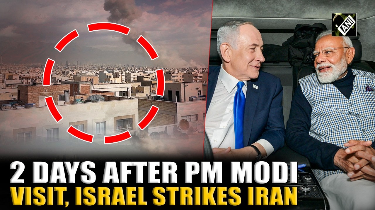 Через два дня после визита премьер-министра Моди в Израиль Израиль атаковал Иран.
