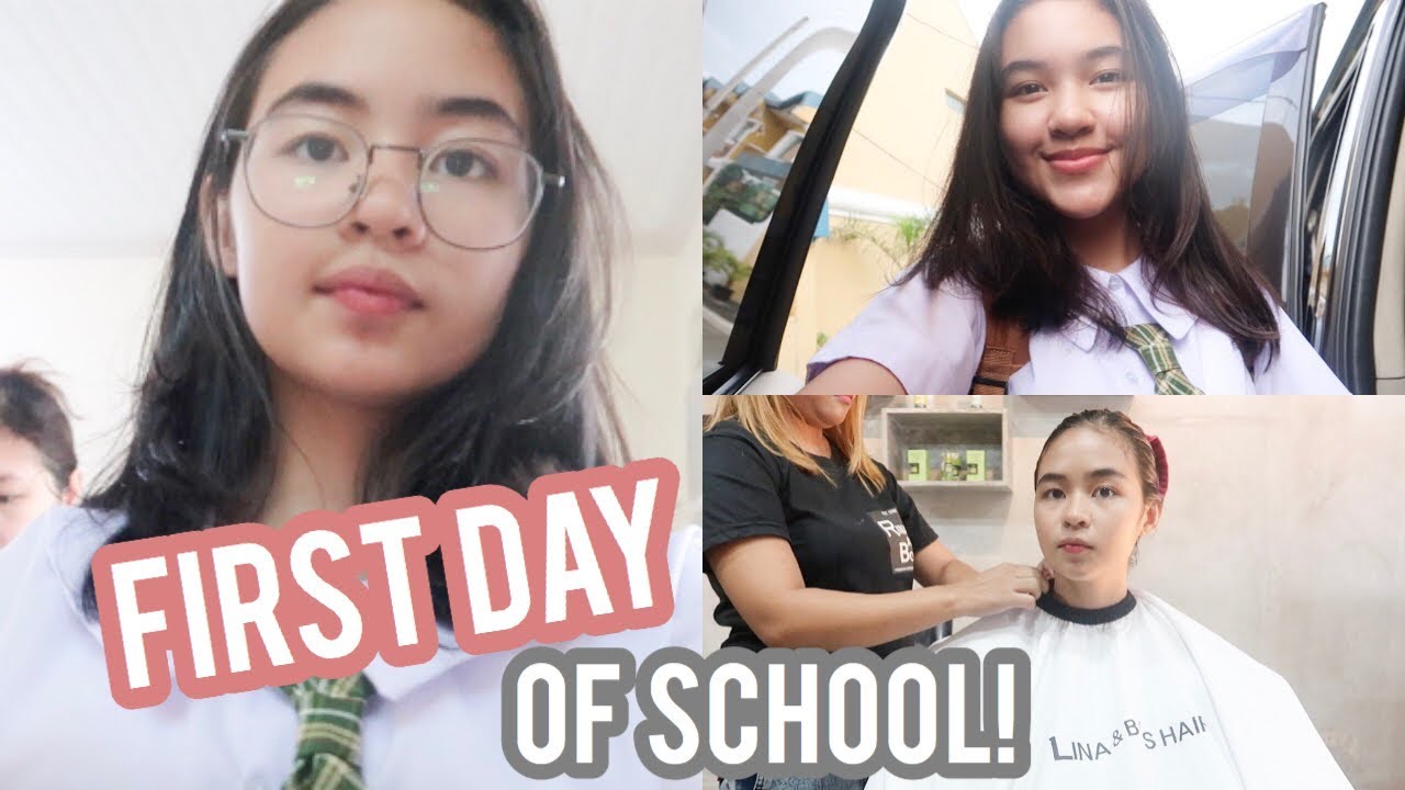 VLOG: First Day Of School + Pamper Day at Rina & Boss - YouTube