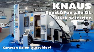 KNAUS Sport&Fun 480 QL Black Selection | Caravan Salon Düsseldorf by RV Travel 430 views 5 months ago 8 minutes, 17 seconds