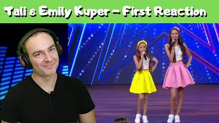 First Reaction Tali and Emily Kuper "All About That Bass" by Meghan Trainor | Israels Got Talent