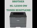 E-SINAV MERKEZİNDEKİ YAZICININ TONER RESETLEME İŞLEMİ (BROTHER HL-L5200 DW TONER RESETLEME)