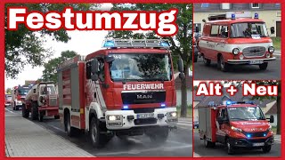 🚨FESTUMZUG mit über 30 Fahrzeugen🚒100 Jahre FF Eichholz🔊Neue TECHNIK und alte SCHÄTZE🚒