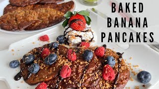 Easy Baked Banana Pancakes Recipe | Keti Lupeski