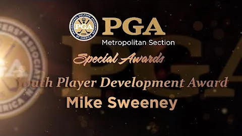 2020 Youth Player Development Award Michael Sweeney