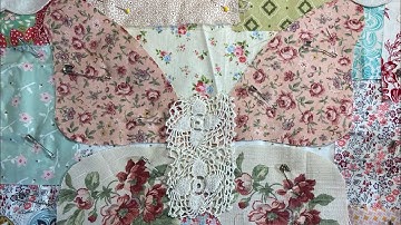 Sunday Slow-Stitching with Rita #thejustbecausequilt Block 3