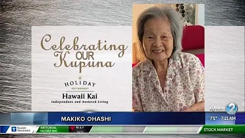 Celebrating our Kupuna: Makiko Ohashi