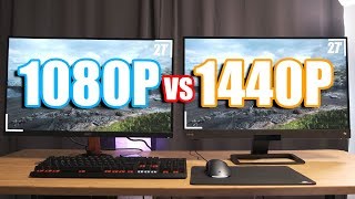 Is Full HD enough at 27inch? (1080P vs 1440P 27inch gaming monitors)