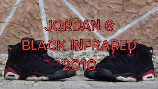 JORDAN 6 BLACK INFRARED 2010 ON FEET