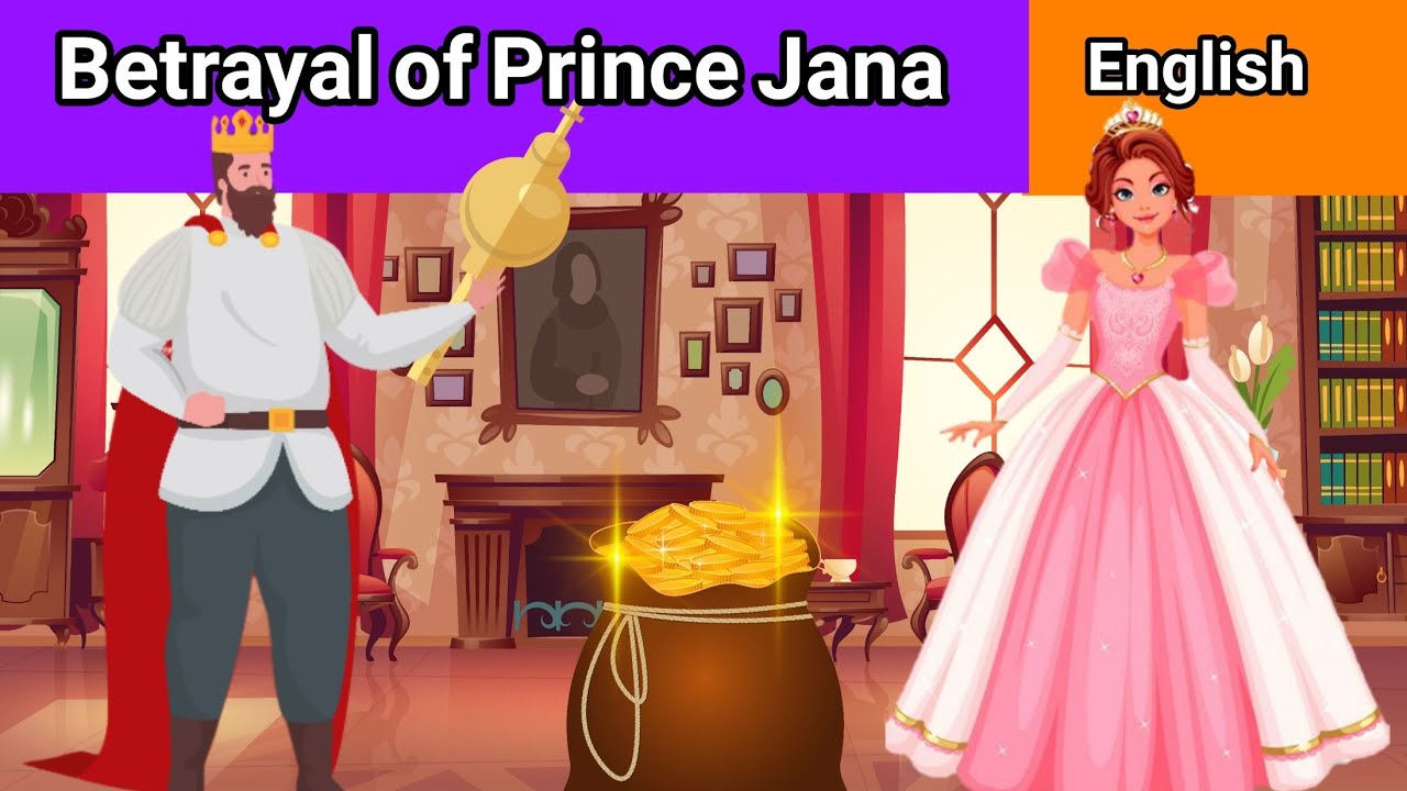 Saba's Stories :Betrayal of Prince Jana , English Fairy Tales
