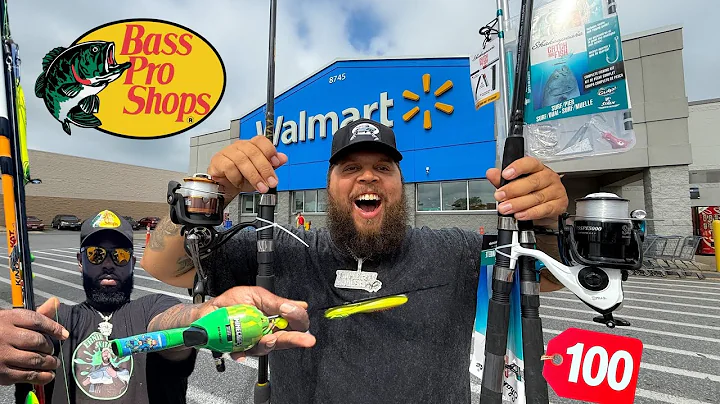 Walmart Vs Bass Pro $100 Budget rod challenge