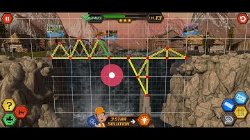 Bridge Construction Simulator Level 13