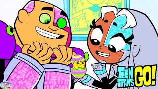 Teen Titans Go! Color Swap Raven Starfire Cyborg Chick Surprise Egg and Toy Collector SETC