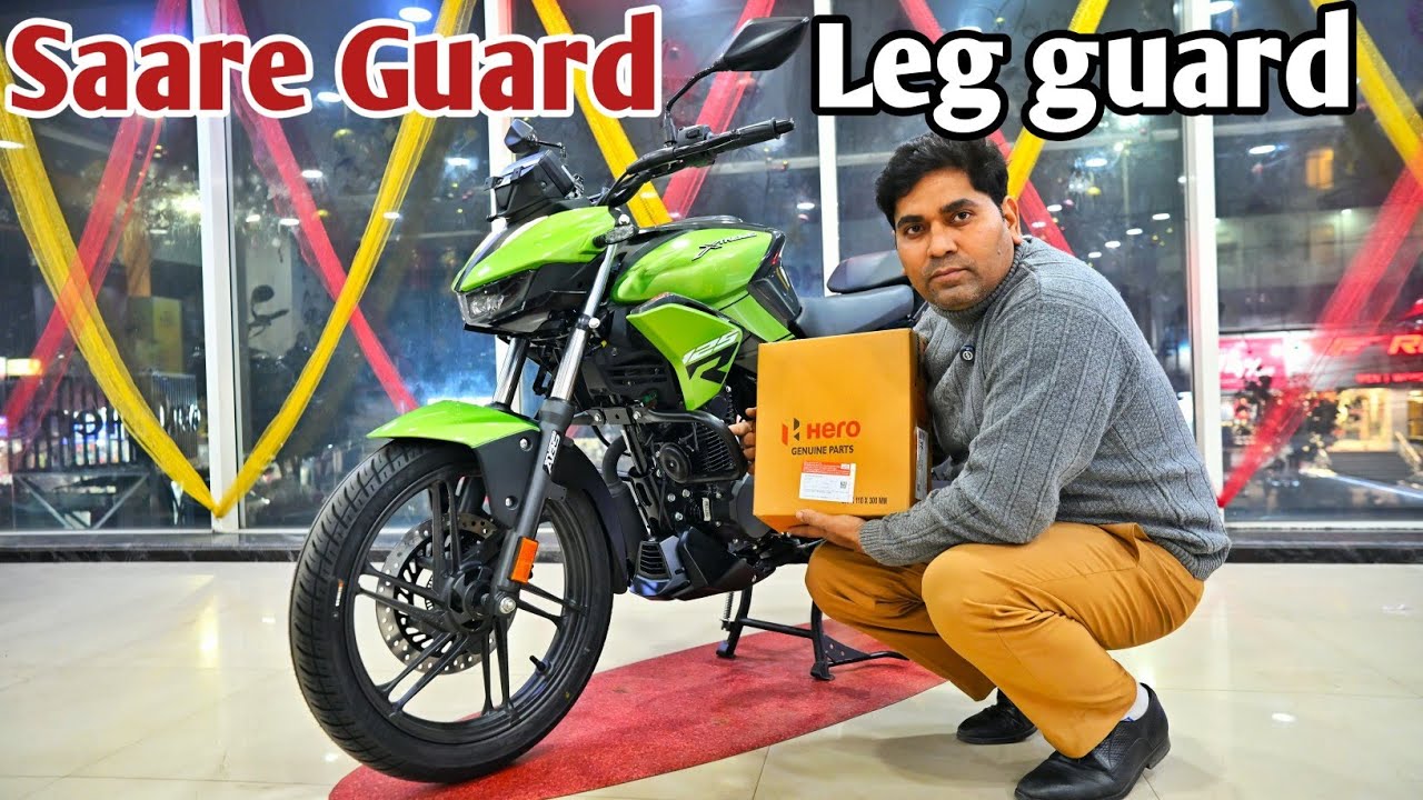 Xtreme 125R Leg Guard Or Sarees guard Assembling parts Original Accessories 2026!