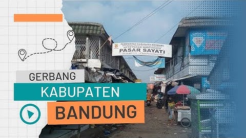 Keliling Pasar Sayati Bersama Anak PKL Lp3i